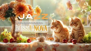 Morning Jazz Music Creative Inspiration ☕ Morning Coffee & Bossa Nova Jazz Music for a Happy Mood