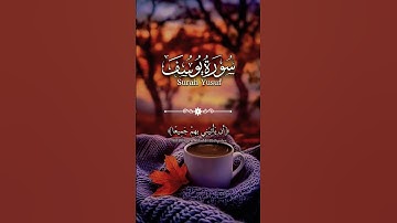 ﴿فَصَبرٌ جَميلٌ﴾. سورة يوسف للقارئ محمد هشام | على بصيرة #على_بصيرة #تلاوة_خاشعة #quran #محمد_هشام