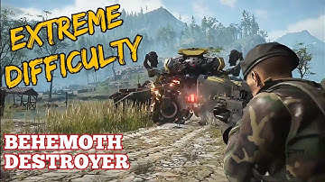 AK47 ASSAULT vs Behemoth in Ghost Recon Breakpoint | Extreme Difficulty