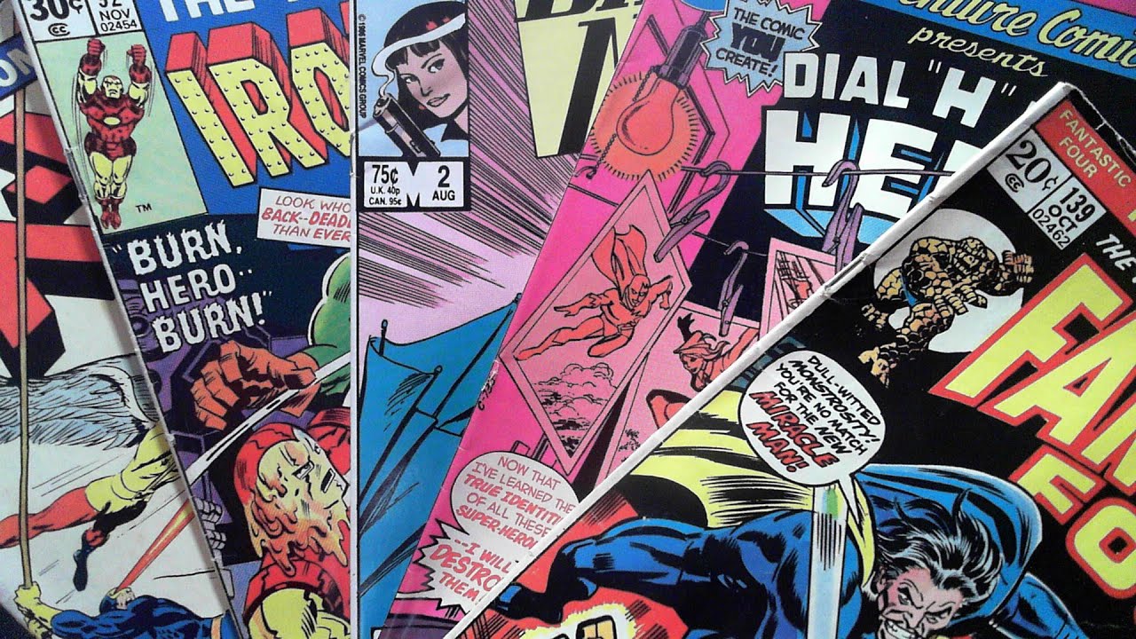 (re-upload) Fantastic Four! Dakota North! Dial H for Hero! X-Men! Iron Man!