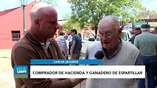 CARLOS LECOMTE DE ESPARTILLAR- GANADERIA EN TIEMPOS DE SEQUIA. ESPARTILLAR(Provincia de Bs. Aires).