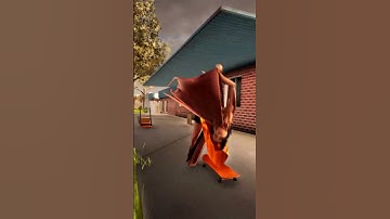 Session (Skate Sim) - Even when @Mrs.EaSkateVideo has a bad hairday, she goes out and shreds #shorts