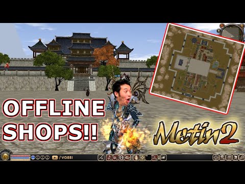 Metin2 OFFLINE SHOPS / NEW MAP | UPDATE 20.5 Beta | Vossi