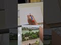 Lakeview Painting #viral #youtubeshorts #lake #painting #part1 #artist #treepath #painter #ytshort