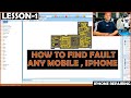 Easy method for find any fault in iphone repairing or mobile repairing  learn iphone repair