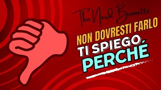 NON DOVRESTI (SOLO) METTERE "NON MI PIACE", ECCO PERCHÉ