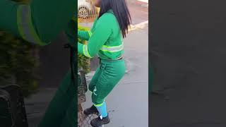She Hides Her Job... But Her Hard Work Earned Everyone's Respect! 💚♻️ #shorts