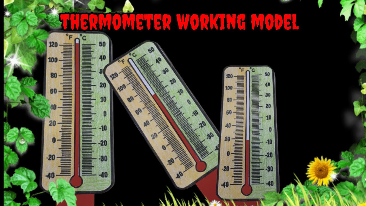 Weather Thermometer Weather Thermometer Working Model DIY