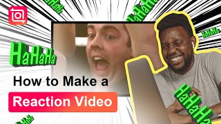 How to Make a Funny Reaction Video (InShot Tutorial) screenshot 1