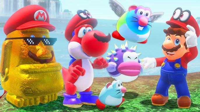 Mario Odyssey playable with 10 players in new multiplayer mod