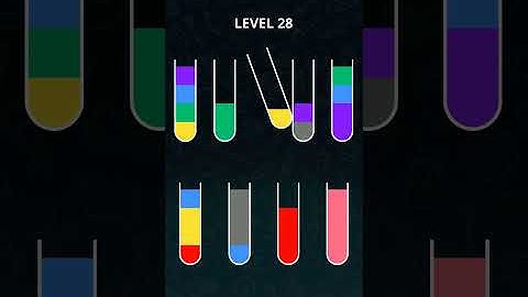 #color #sort #puzzle #level-28 #gameplay #shorts
