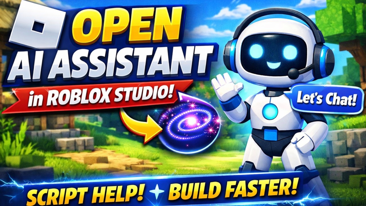 How to Open AI Assistant in Roblox Studio (Step by Step Guide) - YouTube