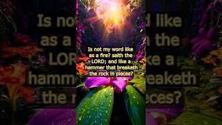 Jeremiah 23:29
