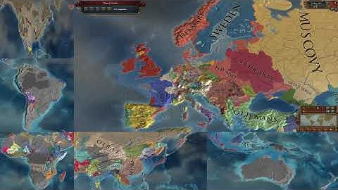 EU4 Timelapse AI-Only 1444-1821 [001]
