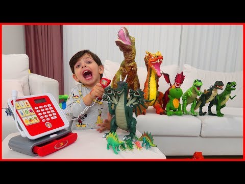 Yankı Dino Markette Oyuncakçı Oldu, Annesine Oyuncak Sattı l Oyuncak Oyunları l Prens Yankı
