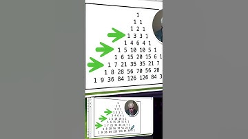 Pascal Triangle 1#googlecolab #learnmath #fibonacci #mathfun