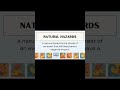 🔥 Earth Can Turn Against Us?! 😱 | What Are Natural Hazards? (Part 1) #NaturalHazards