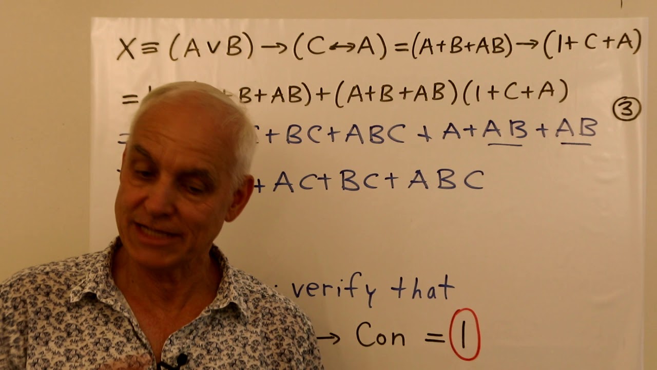 A Systematic Approach to Logical Deduction & the Boole-Mobius Transform I | MF 277 | N J Wildberger A Systematic Approach to Logical Deduction & the Boole-Mobius Transform I | MF 277 | N J Wildberger