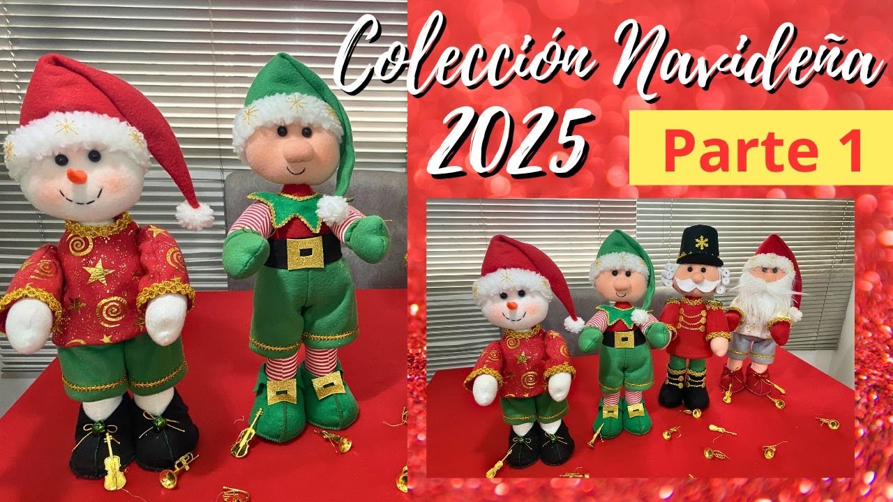 Parte 1 | Colección Navideña 2025 | Tutorial
