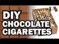 DIY Chocolate Cigarettes, Corinne VS Chocolate