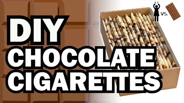 DIY Chocolate Cigarettes, Corinne VS Chocolate