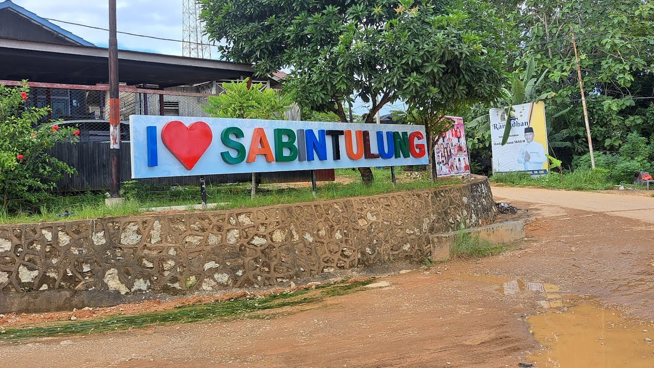 Suasana Desa Sabintulung Kec. Muara Kaman Kab. Kutai Kartanegara Kaltim