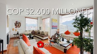 Vas a amar este  ESPECTACULAR PENTHOUSE a pocos pasos del PARQUE EL VIRREY por COP $2.600 MILLONES