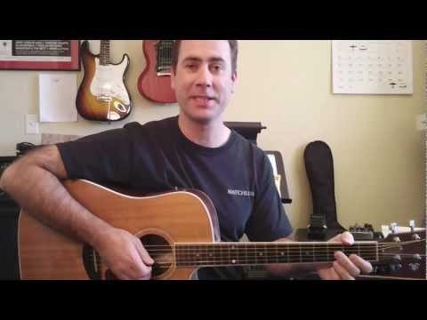 Easy Acoustic Guitar Lesson - The Most Popular Acoustic Guitar Strum In The World