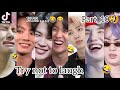 Bts funnytik tok try not to laughpart10  bts army on funny tik tok