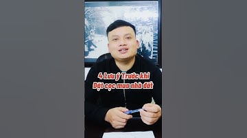 4 Lưu Ý Trước Khi Đặt Cọc Mua Nhà Đất #short