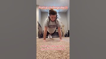 Pushup challenge day 2! Can you do 50 pushups?