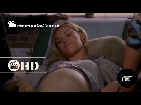 TV Series: Private Practice (2010) (S03) pregnant scene #pregnant #babybump #movie #drama