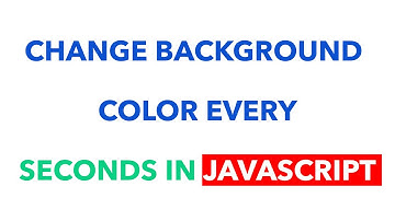 Change Background Color Every Seconds in JavaScript || Ujjwal Technical TIps