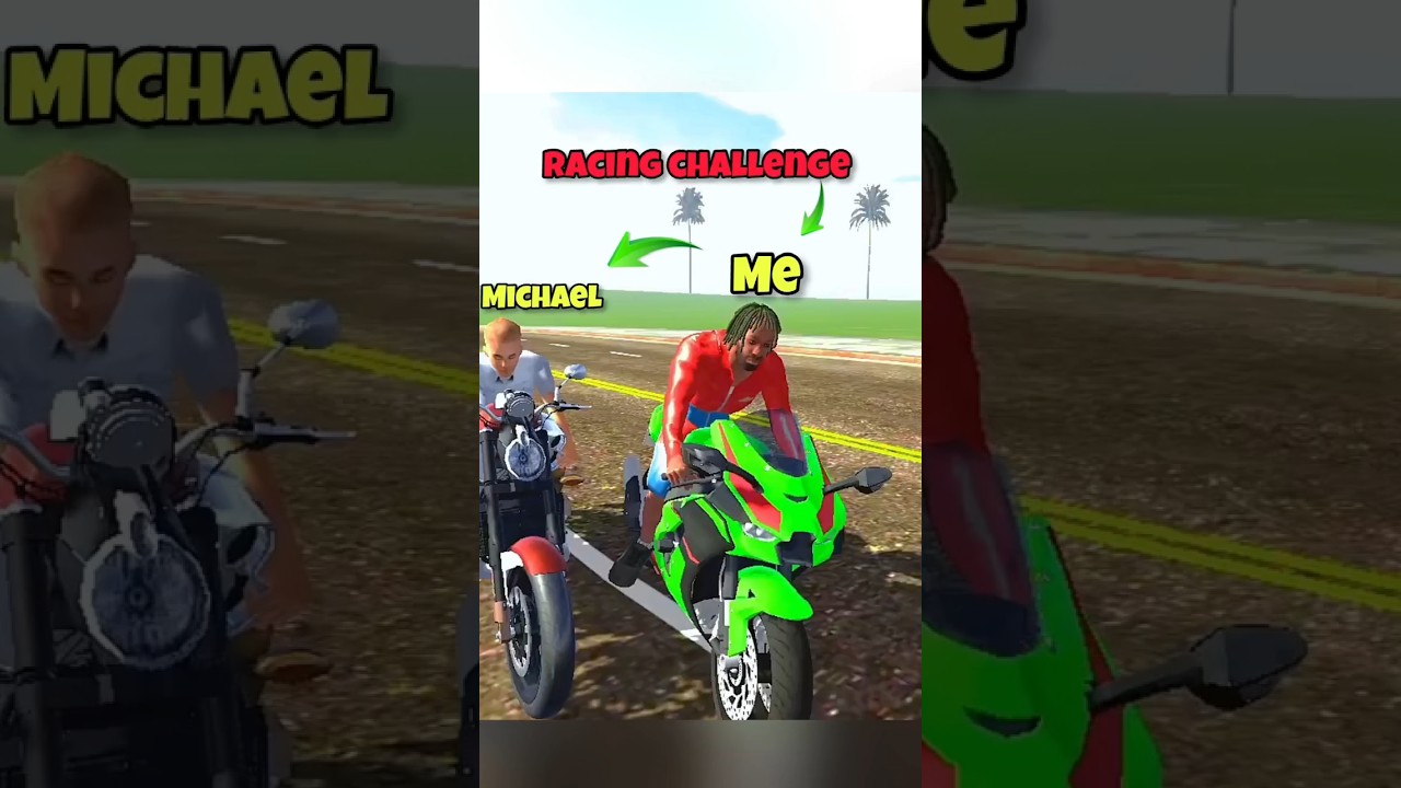 FRANKLIN VS MICHAEL RACING CHALLENGE🤯||RACING CHALLENGE|| 