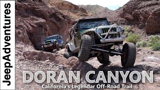 Doran Canyon Off-Road Trail - One of the Best 4x4 trails in SoCal