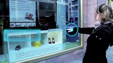 Interactive Shop Window – Fraunhofer HHI