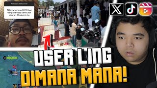 LEBARAN CORE!! USER LING DIMANA-MANA !! | LESLEY JADI HELCURT?? #REAC7