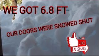 SCARIEST BLIZZARD WE HAVE BEEN THROUGH #HOMESTEAD #STORM