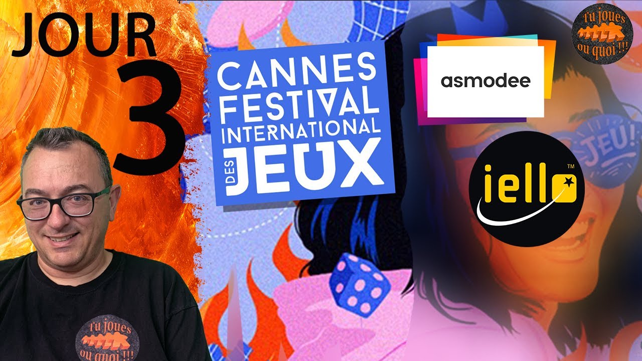 Festival International du Jeu de Cannes 2025 jour 3 - YouTube