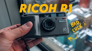 Ricoh R1 - FAVORITE 35mm film point & shoot, but..