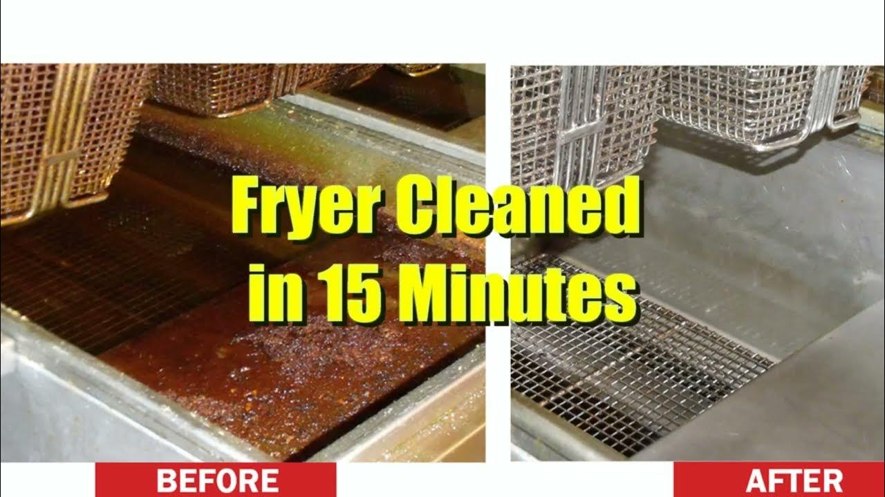 QuestSpecialty Fryer Puck Boil Out for Cleaning Dirty Fryers YouTube
