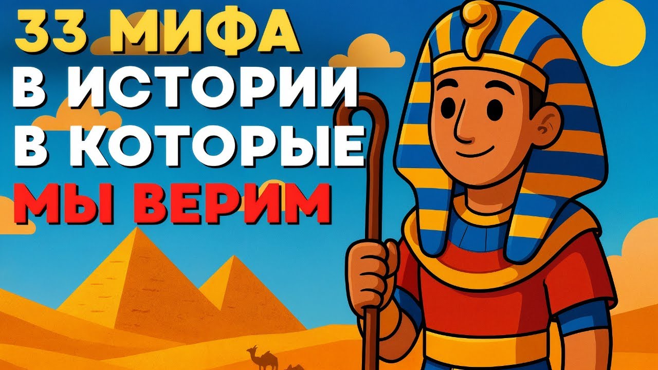 33 Исторических Мифа, В Которые Мы Верили Всю Жизнь (Зря!)