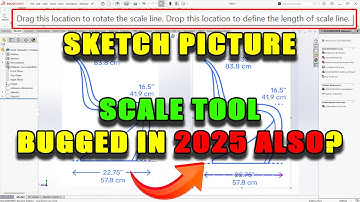 SolidWorks Sketch Picture Scale Bug — Easy Workaround Tutorial #solidworks #solidworkstutorial