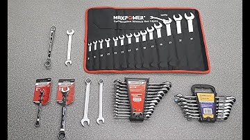 Adjustable head combination wrenches with ratchet function wrench set wrench kit Maxpower hand tools