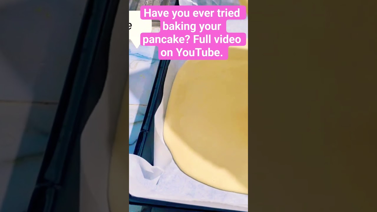 Pancake Tray Bake 😋 