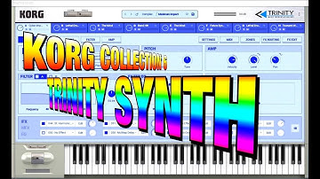 KORG Collection 6 - Korg Trinity - Music Workstation - The BIG Sound Test - PC & Mac