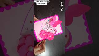 how to make Grandparents Day Card/easy Grandparent Day Card making |Ragha Art #grandparentscard