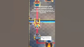 That worked! You’re in first. #cr #clashroyale #passroyale #tryagain #defend #elixir #clash #royale