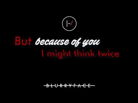 We Don't Believe Whats on TV | Twenty One Pilots | Lyrics on screen