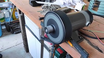 Testing HUGE DC Motor on Variac